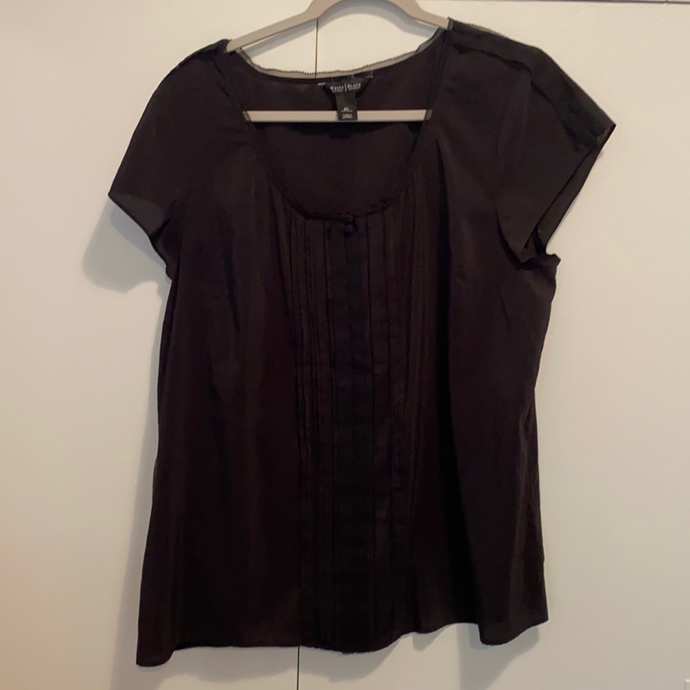White house black market extra large blouse